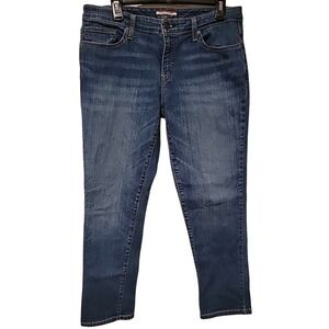 Tommy Hilfiger Boyfriend Jeans Women's Size 8 Denim Medium‎ Wash Midrise